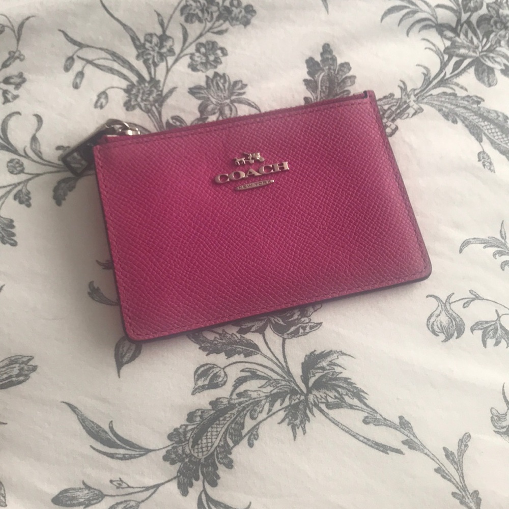 Coach small card holder